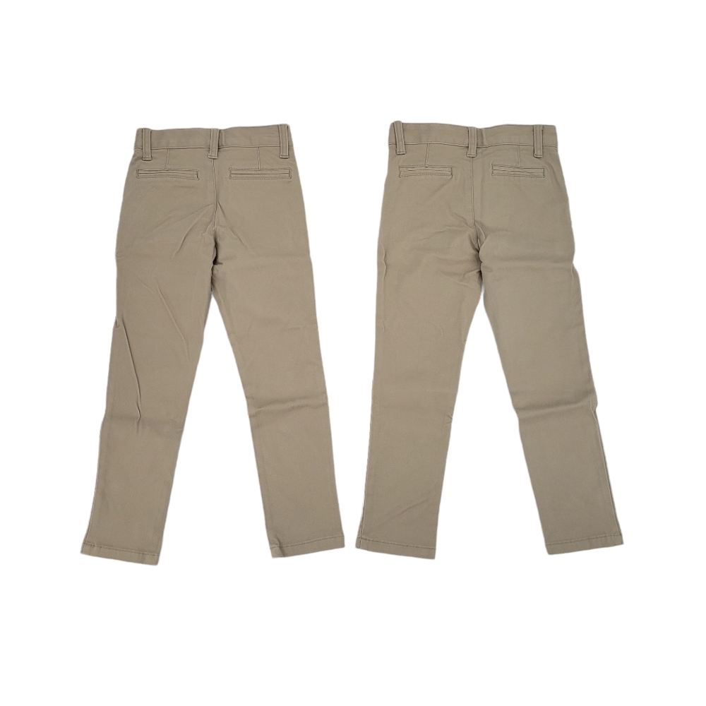 NWT Cat & Jack Girls School Uniform Pants Size 5 - Two Pack Sourdough Be… - Picture 2 of 7